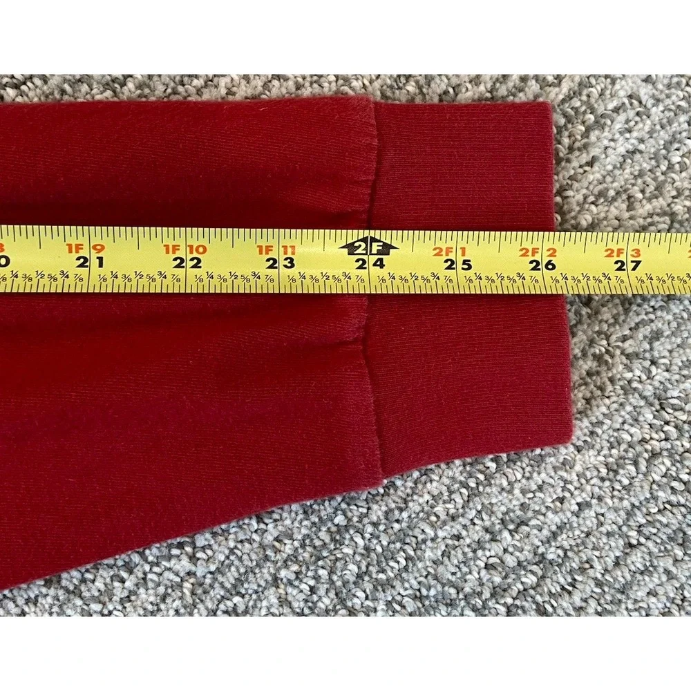Vintage Polo Ralph Lauren Mens 2XL Red Long Sleeve T-shirt Pony
